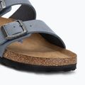 Шльопанці BIRKENSTOCK Arizona Soft Footbed Oiled Leather Narrow elemental blue 7