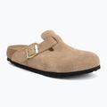 Шльопанці BIRKENSTOCK Boston Suede Leather sandcastle