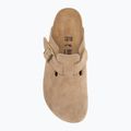 Шльопанці BIRKENSTOCK Boston Suede Leather sandcastle 5
