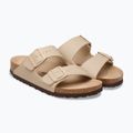 Шльопанці BIRKENSTOCK Arizona Birko-Flor triples sandcastle 3