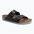 Шльопанці BIRKENSTOCK Arizona Birko-Flor black/light gray
