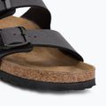 Шльопанці BIRKENSTOCK Arizona BF Narrow velvet gray/black 7