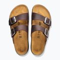 Шльопанці чоловічі BIRKENSTOCK Arizona Crosstown Oiled Leather Regular habana/black 4