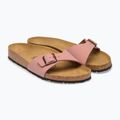 Жіночі шльопанці BIRKENSTOCK Madrid Birkibuc Narrow рожевий глина 3