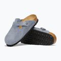 Шльопанці BIRKENSTOCK Boston Suede Leather stone blue 5