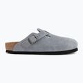 Шльопанці BIRKENSTOCK Boston Suede Leather stone blue 2