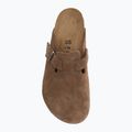 Шльопанці BIRKENSTOCK Boston Suede Leather dark tea 5