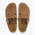 Шльопанці BIRKENSTOCK Boston Suede Leather dark tea 4