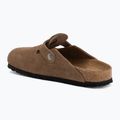 Шльопанці BIRKENSTOCK Boston Suede Leather dark tea 3