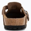 Шльопанці BIRKENSTOCK Boston Suede Leather dark tea 6