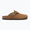 Шльопанці BIRKENSTOCK Boston Suede Leather dark tea 2