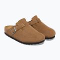 Шльопанці BIRKENSTOCK Boston Suede Leather dark tea 3