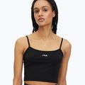 Жіноча футболка FILA Loni Cropped Spaghetti чорна 4