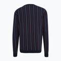 Чоловічий світшот FILA Lobito Pinstriped Crew чорний ірис / двоколірний в смужку 6