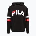 Чоловіче худі FILA Luohe Oversized худі чорне 5