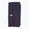 Чоловічі шорти FILA Lobito Pinstriped чорний ірис/двоколірні в рубчик 7