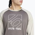 Лонгслів велосипедний чоловічий adidas FIVE TEN Long Sleeve Jersey charcoal/putty grey 5