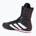 Кросівки боксерські adidas Box Hog 4 core black/cloud white/pure ruby 3