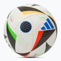 М'яч футбольний adidas Ekstraklasa Pro white/black/glow blue розмір 5 2