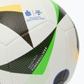М'яч футбольний adidas Ekstraklasa Training white/black/glow blue розмір 5 3