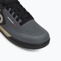 Чоловічі велотуфлі на платформі adidas FIVE TEN Freerider Pro сіра шістка/сріблястий камінчик/серцевина чорна 7