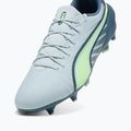 Кросівки футбольні чоловічі PUMA King Match MxSG frosted dew/fizzy apple 6