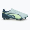Кросівки футбольні чоловічі PUMA King Match MxSG frosted dew/fizzy apple 2
