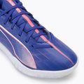 Кросівки футбольні дитячі PUMA Ultra 5 Play IT Jr lapis lazuli/puma white/sunset gloe 7