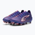 Кросівки футбольні PUMA Ultra 5 Ultimate FG lapis lazuli/puma white/sunset gloe 8