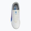 Кросівки футбольні дитячі PUMA King Match TT Jr puma white/bluemazing/flat light grey/sunset glow 5