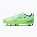 Кросівки футбольні дитячі PUMA Ultra 5 Play FG/AG Jr fizzy apple/puma white 8