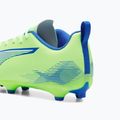 Кросівки футбольні дитячі PUMA Ultra 5 Play FG/AG Jr fizzy apple/puma white 13