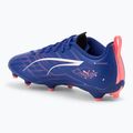 Кросівки футбольні дитячі PUMA Ultra 5 Play FG/AG Jr lapis lazuli/puma white/sunset glow 3