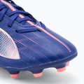 Кросівки футбольні дитячі PUMA Ultra 5 Play FG/AG Jr lapis lazuli/puma white/sunset glow 7