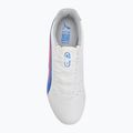 Кросівки футбольні PUMA King Match FG/AG puma white/bluemazing/flat light grey/sunset glow 5