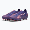 Кросівки футбольні PUMA Ultra 5 Pro FG/AG lapis lazuli/puma white/sunset gloe 8