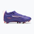 Кросівки футбольні дитячі PUMA Ultra 5 Match FG/AG Jr lapis lazuli/puma white/sunset glow 10