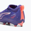 Кросівки футбольні дитячі PUMA Ultra 5 Match FG/AG Jr lapis lazuli/puma white/sunset glow 13