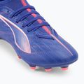 Кросівки футбольні дитячі PUMA Ultra 5 Match FG/AG Jr lapis lazuli/puma white/sunset glow 7