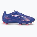 Кросівки футбольні PUMA Ultra 5 Play FG/AG lapis lazuli/puma white/sunset gloe 2