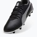 Кросівки футбольні дитячі PUMA King Match FG/AG Jr puma black/puma white/cool dark grey 12