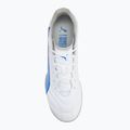 Кросівки футбольні PUMA King Pro TT puma white/bluemazing/flat light grey/sunset glow 5