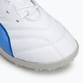 Кросівки футбольні PUMA King Pro TT puma white/bluemazing/flat light grey/sunset glow 7