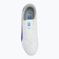 Кросівки футбольні дитячі PUMA King Match FG/AG Jr puma white/bluemazing/flat light grey/sunset glow 5