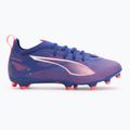 Кросівки футбольні дитячі PUMA Ultra 5 Pro FG/AG Jr lapis lazuli/puma white/sunset glow 2