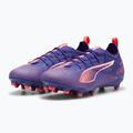 Кросівки футбольні дитячі PUMA Ultra 5 Pro FG/AG Jr lapis lazuli/puma white/sunset glow 8