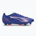 Кросівки футбольні PUMA Ultra 5 Play MxSG lapis lazuli/puma white/sunset glow 2