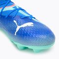 Кросівки футбольні дитячі PUMA Future 7 Pro FG/AG Jr bluemazing/puma white/electric peppermint 7