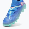 Кросівки футбольні дитячі PUMA Future 7 Pro FG/AG Jr bluemazing/puma white/electric peppermint 5