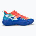 Чоловічі баскетбольні кросівки PUMA Genetics Marcus Smart королівський сапфір/червоний вибух 2